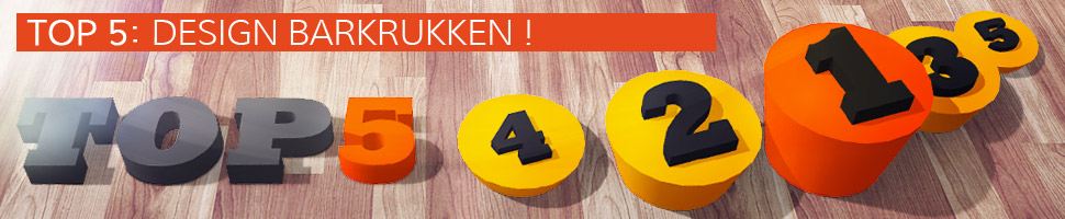 Top 5: De design barkrukken