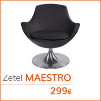 Decoratiehoek meubilair - Draaibare zetel MAESTRO