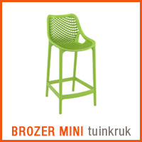 Alterego tuinmeubelen - BROZER MINI kruk