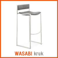 Meubles scandinaves Alterego - Tabouret WASABI