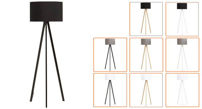 Differents coloris du lampadaire 3 pieds SPRING