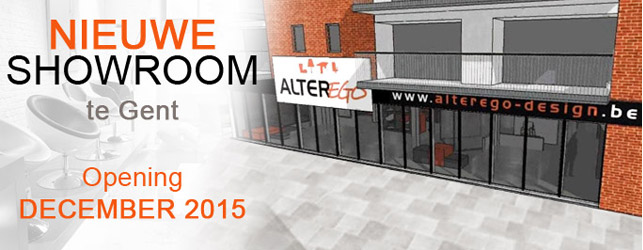 Een nieuwe Alterego-showroom te Gent!