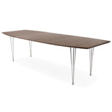 Tafel XTEND uit notenboomhout - Alterego Design